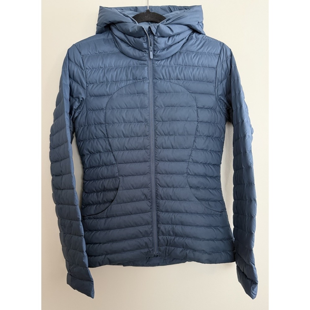 Lululemon Pack It Down Jacket Blue Women's Size 4